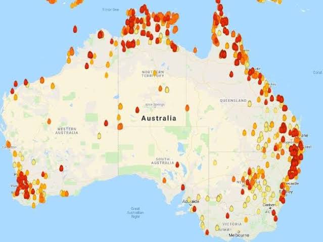 Resultado de imagen de incendios de australia