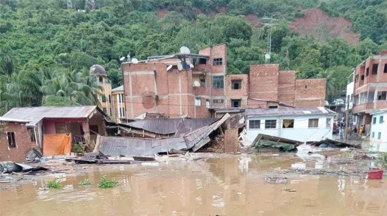 Inundaciones en Bolivia dejan al menos dos fallecidos y centenares de afectados