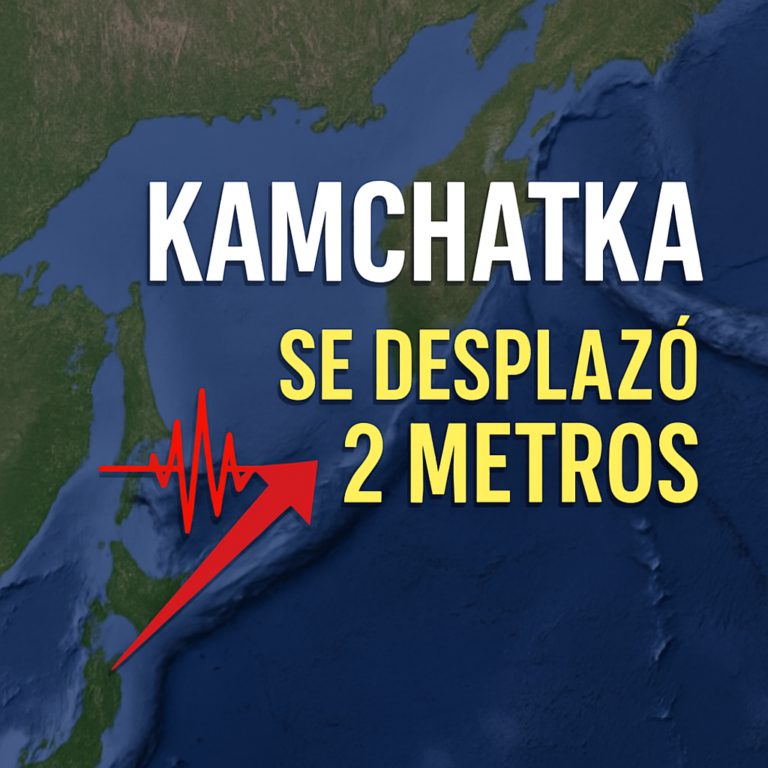 La península de Kamchatka se desplazó dos metros tras el devastador terremoto de magnitud 8,8